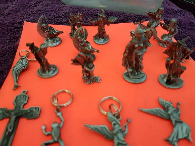 Key Ringd and Novelty Vintage antiques key chains and ornaments