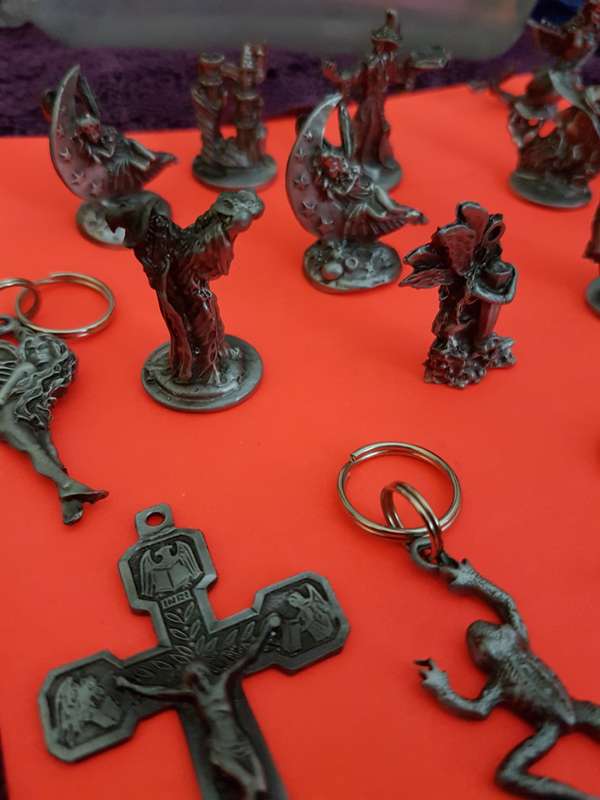 Key Ringd and Novelty Vintage antiques key chains and ornaments