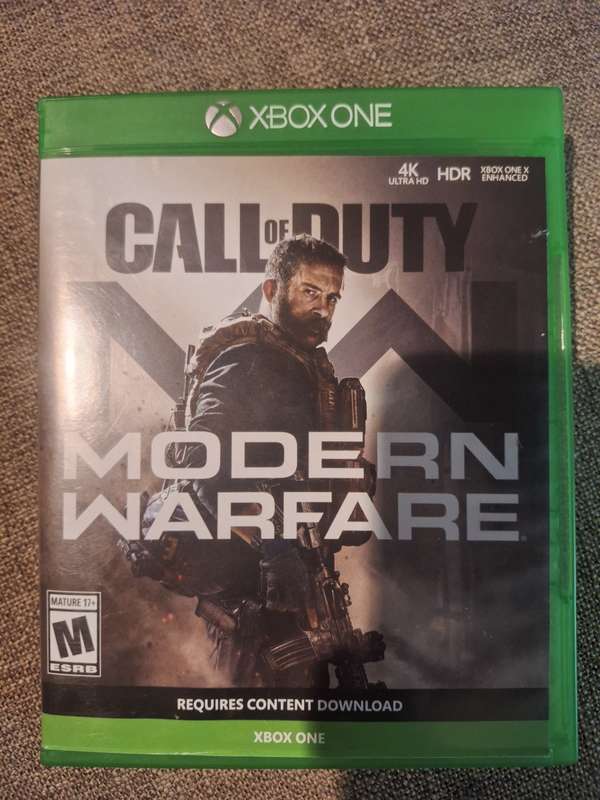 XboxOne Call of Duty Modern Warfare