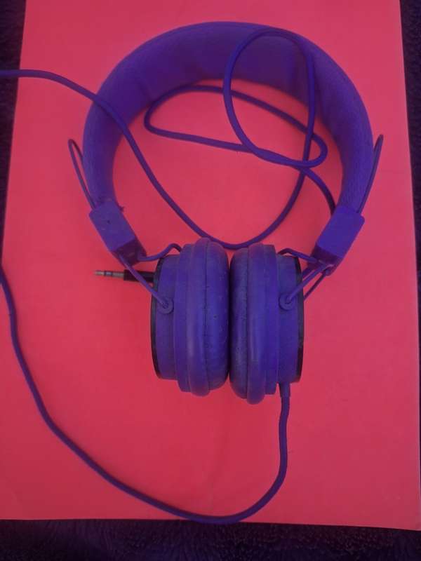Headphones Purple