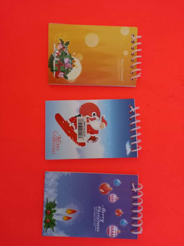 ARTS AND CRAFTS Note Pads Christmas pads x3