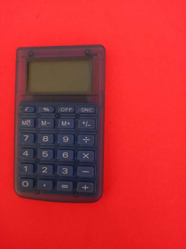Calculater blue