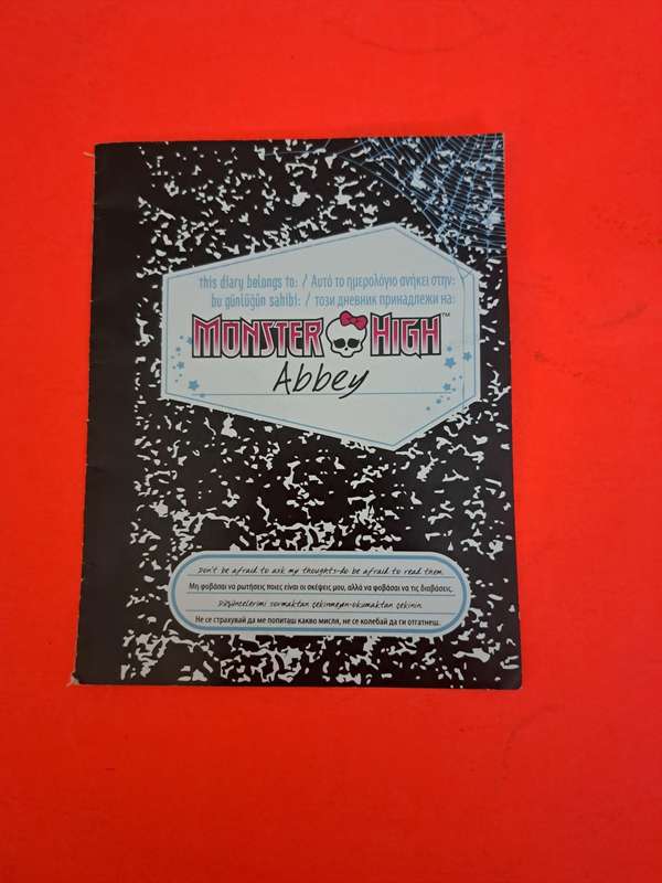 Monster High Abbey Diary