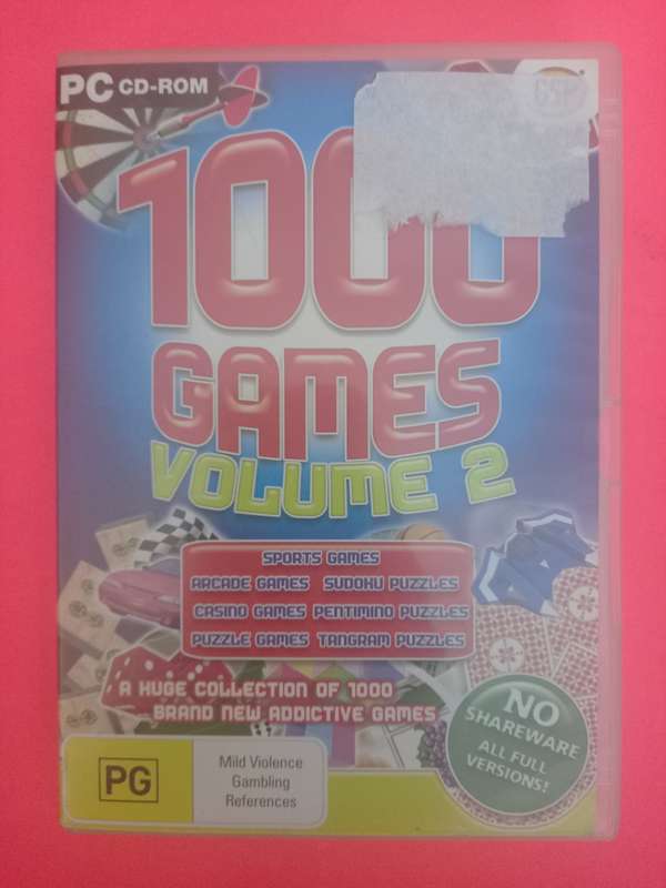 PC Games  1000 Games Volume 2