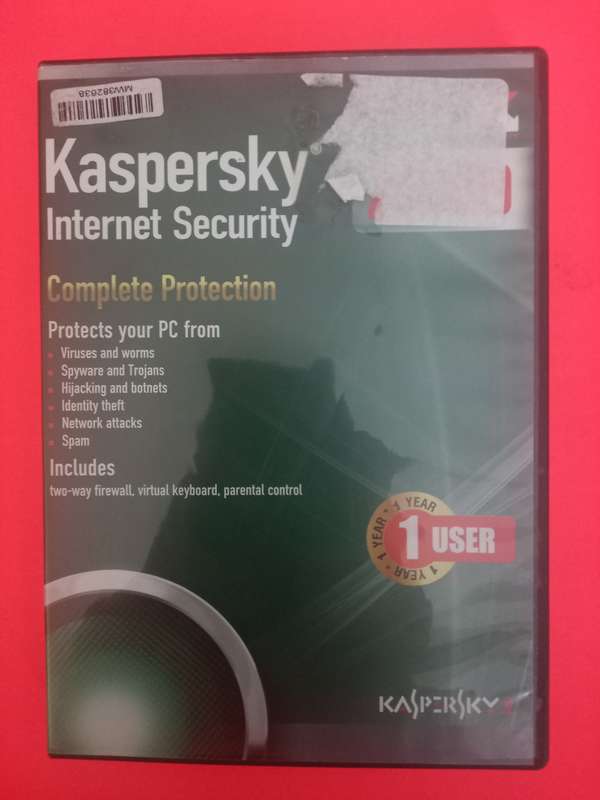 Kaspersky nternet Security Installing Disk