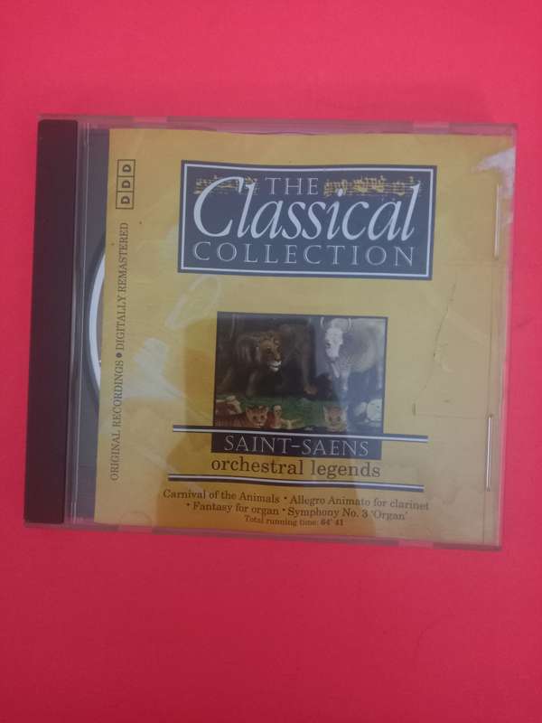 Music CD The Classical Collection Saint Saens
