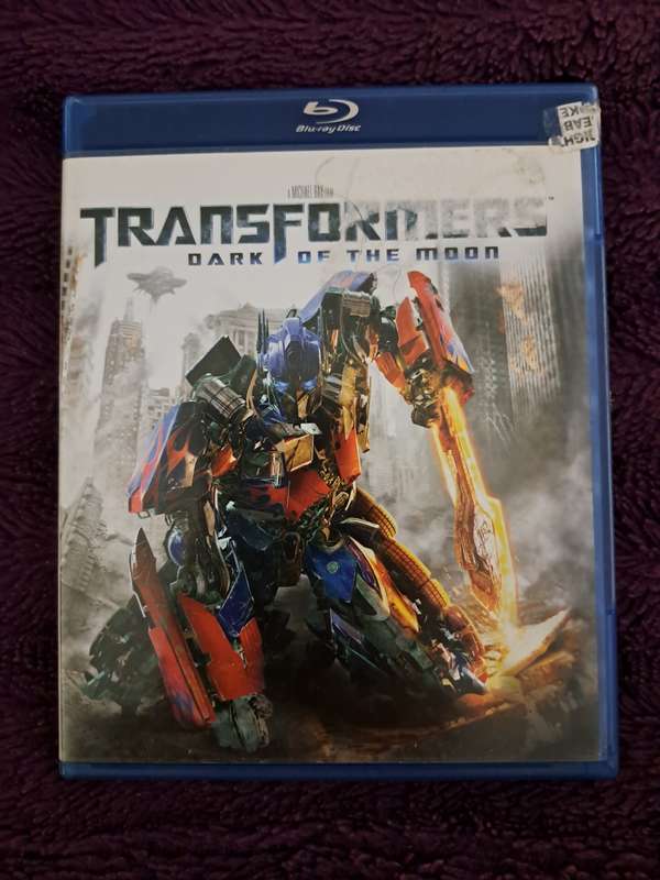 Blue Ray DVD Transformers