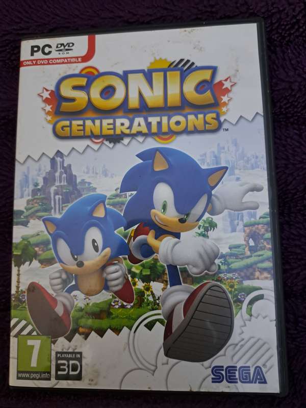 PC Games Gaming Sonic Generation