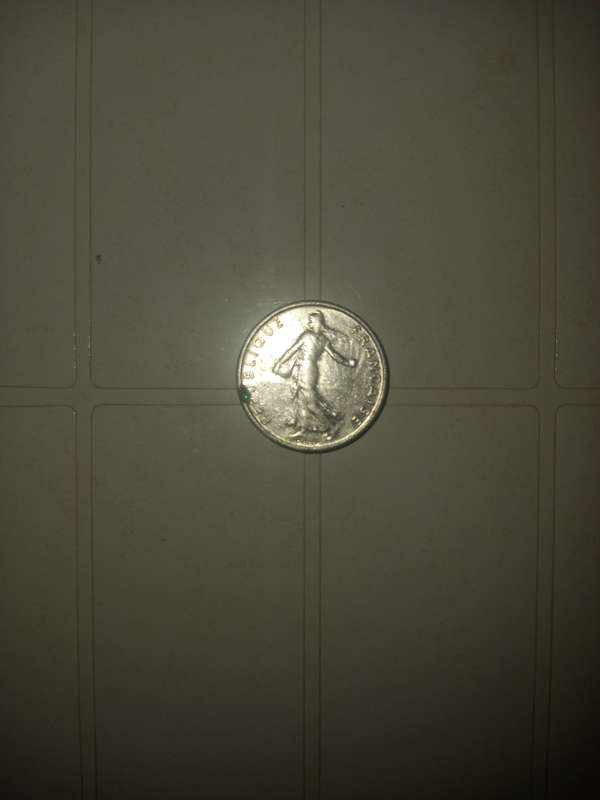 Coins Franc 1/2 1966