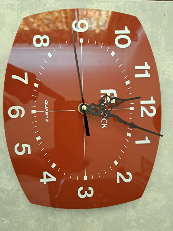 CLOCKS HOME MADE PERSPEX CLOCKS TIME KEEPER