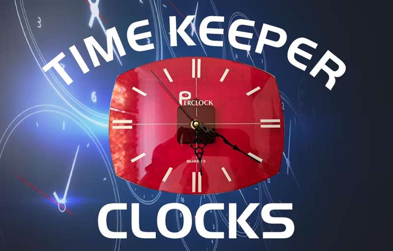 CLOCKS HOME MADE PERSPEX CLOCKS TIME KEEPER
