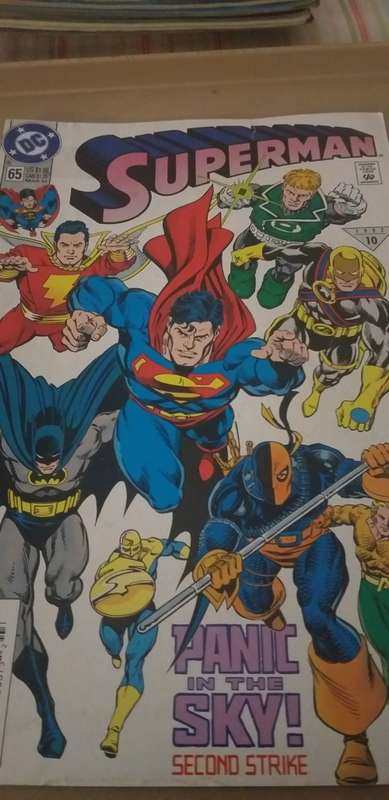 DC Superman Mar 92 #65 COMIC BOOK