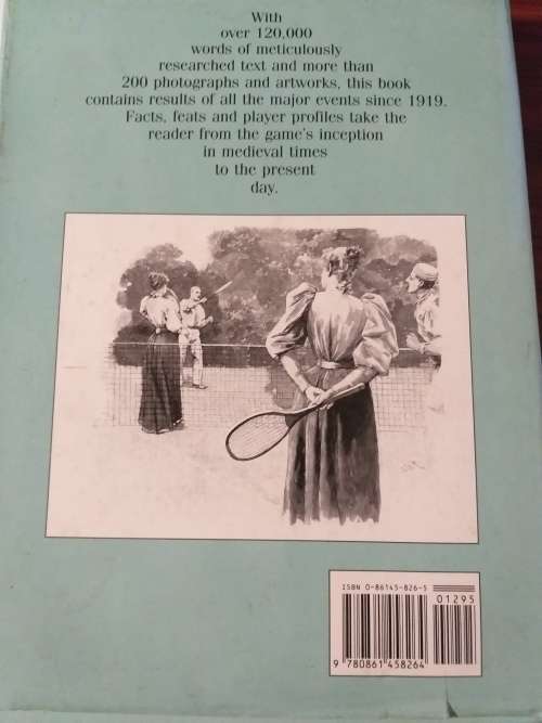 Vintage STEFFI GRAF VINTAGE BOOK Tennis The Illustrated Encyclopedia of World Tennis LADIES