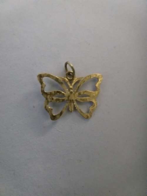 BUTTERFLY PENDANT Jewellery Gold Plated Butterfly Two toned Pendant for Necklace jewelry Fashion