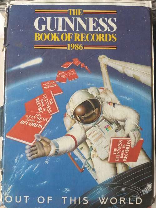 The Guiness Book of Records 1986 Book Vintage