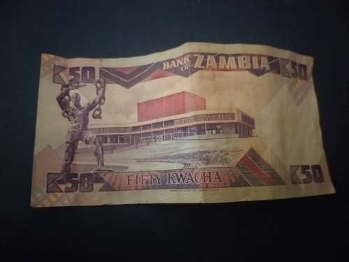 50 Zambia Fifty Kwacha