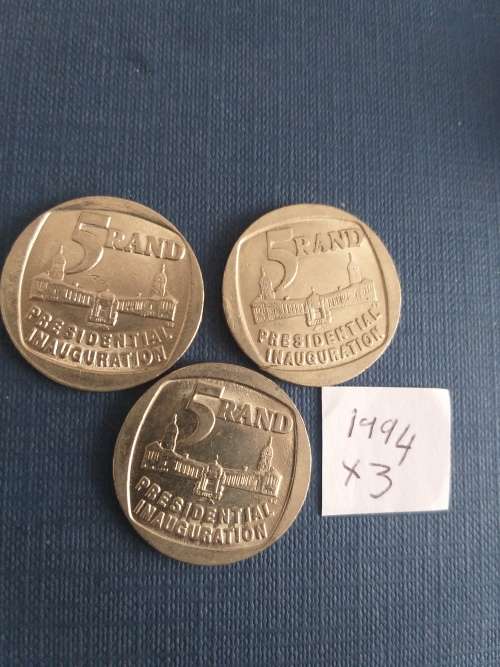 R5 Coins Presidential Inauguration