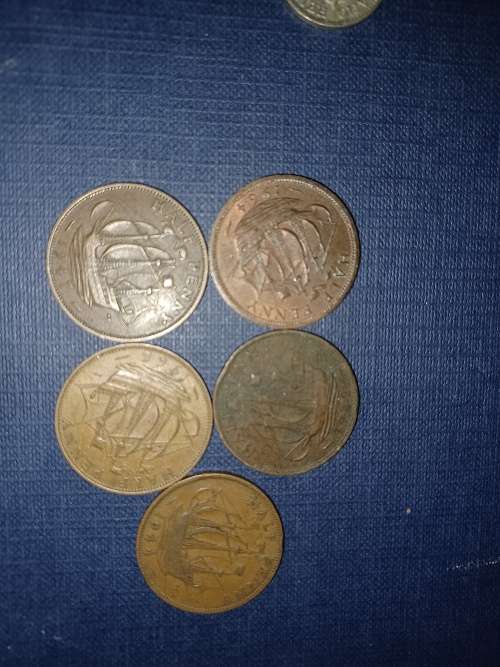 Coins and Notes Half Penny united Kingdom Coins Sold Individually COINS MONEY
