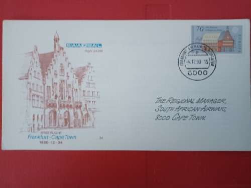 SA First Day Cover Issue SAA SAL STAMPS STAMP COLLECTION