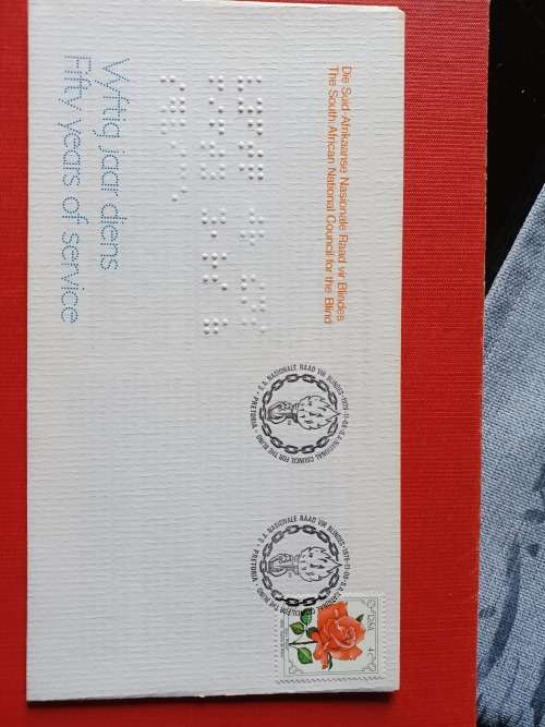 SA First Day Issue Letter Vyftig jaar Diens 1979 STAMPS SOUTH AFRICA