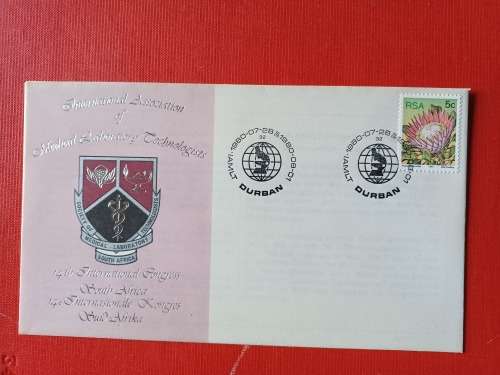 SA First Day Issue Letter International Association 1989 STAMPS STAMPS SOUTH AFRICA