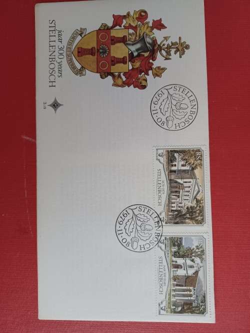 SA First Day Issue Letter Stellenbosch SOUTH AFRICAN STAMPS