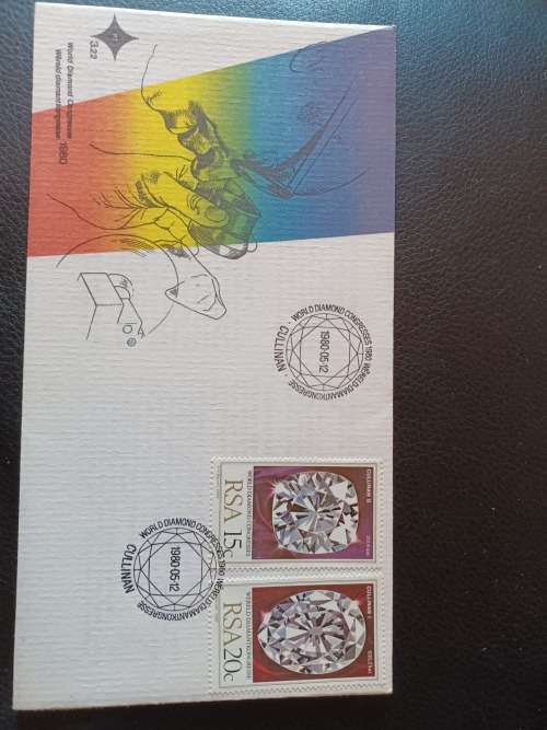 SA First Day Issue Cover letter Cullinan 1980 SOUTH AFRICA STAMPS