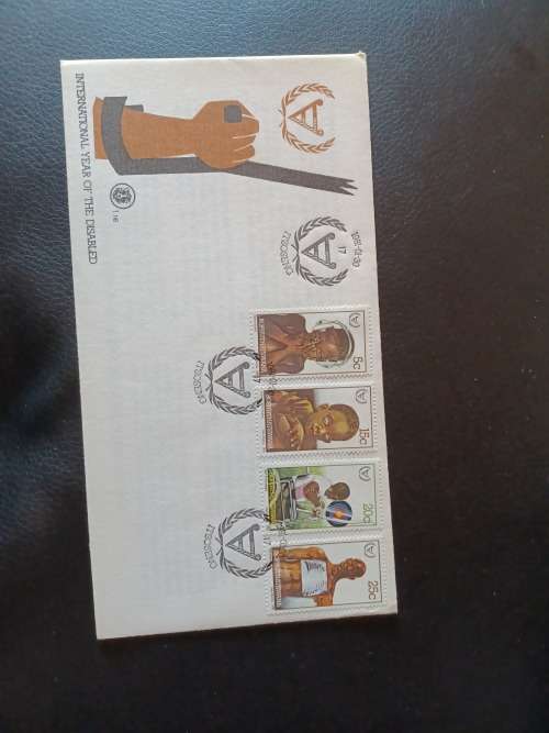 SA First Day Issue Cover Letters Itsoseng 1981 SOUTH AFRICAN STAMPS