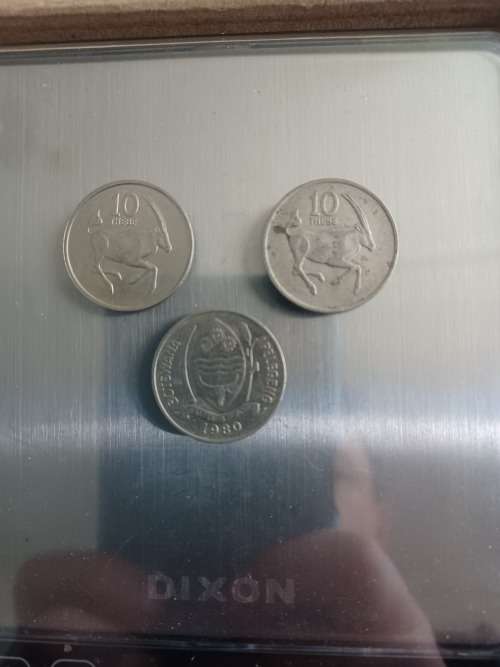 10 Thebe Coins Botswana Sold individually COINS MONEY
