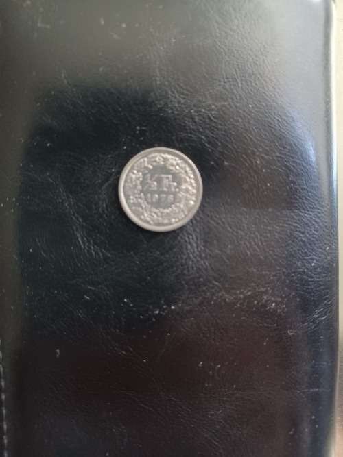 1/2 Frank 1978 Coin COINS MONEY