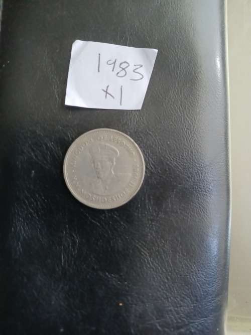 50c Coin Lisente Kingdom of Lesotho COINS MONEY