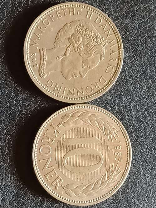 10 Kroner Danmarks Coins 1983 Sold Individually COINS MONEY