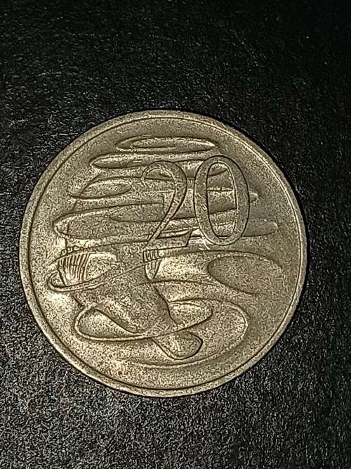 QUEEN ELIZABETH II AUSTRALIA 1975. 20 Australia Coin 1975
