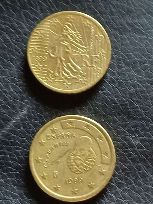 50c Euro Cents Sold Individually 50 cent euro coin