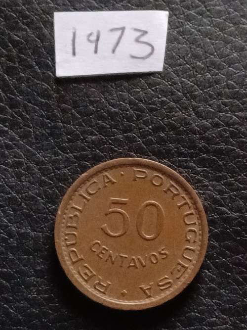 COINS 50 Centavos Coins Rebulica Portuguesa 1973 COINS MONEY