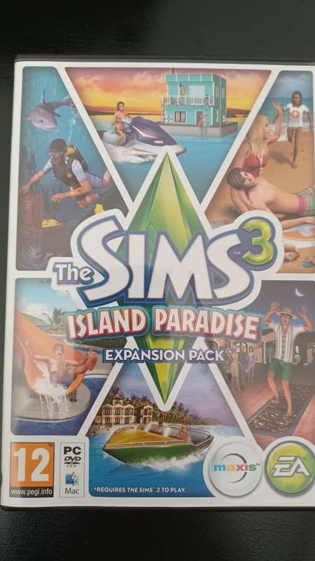 The Sims 3 Island Paradise Expansion Pack PC DVD Rom