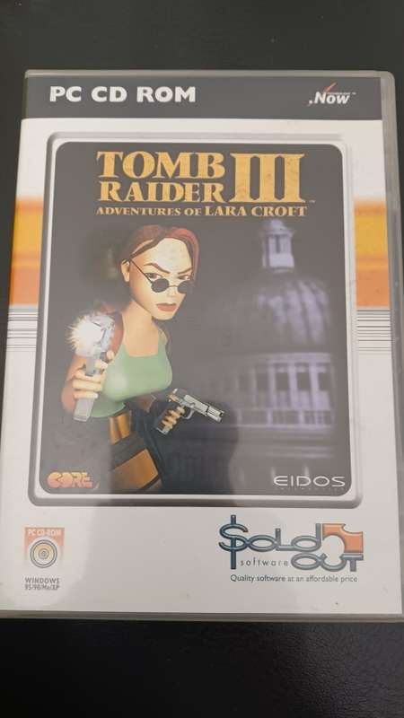 Tomb Raider 3 Adventures of Lara Croft PC CD ROm