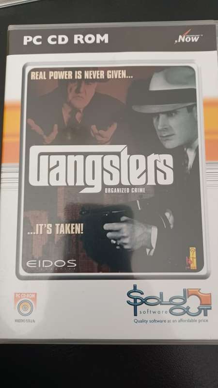 Gansters PC CD ROM games