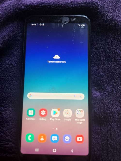 Samsung A6+ Spares or Repairs please please read Voetstoets