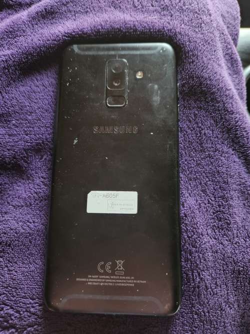 Samsung A6+ Spares or Repairs please please read Voetstoets