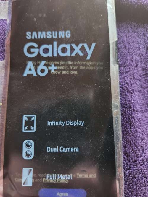 Samsung A6+ Spares or Repairs please please read Voetstoets