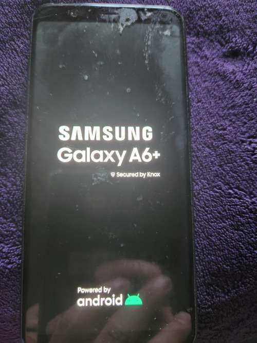 Samsung A6+ Spares or Repairs please please read Voetstoets