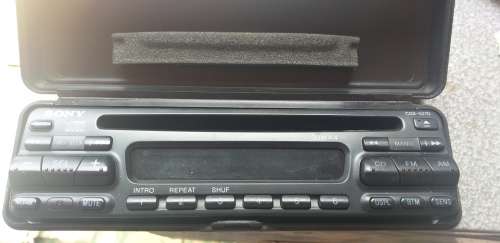 Sony CD Player  CDX 5270 Car Radio Face only