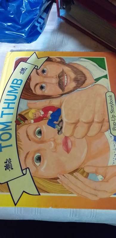 BOOKS KIDS Vintage Tom Thumb Children Book Pop Up Kids Book VINTAGE