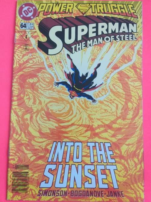 DC Comics Superman the man of steel Jan 97 Issue 4 #64