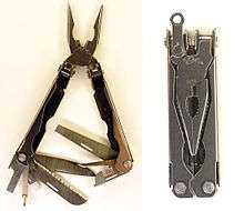 SOG Power Lock Multi Tool Knife Blade Pliers Stainless Steel Made In The USA