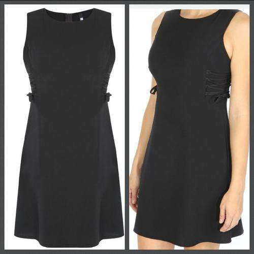 Super Sexy and Comfy Side Lace-Up Skater Dress - Sizes 8/32 and 10/34
