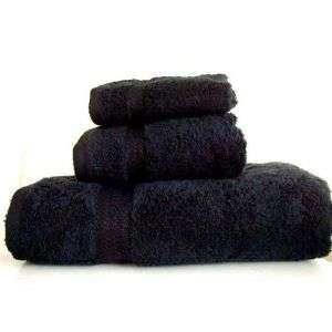 SMASHING AUCTION!!!!****** 3 PIECE EBONY BLACK GUEST TOWEL GIFT SET