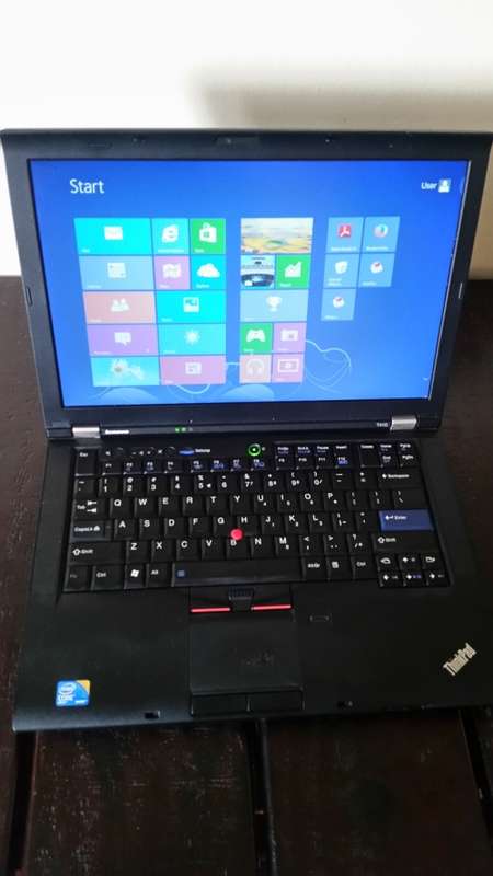 Lenovo ThinkPad T410  - 14.1" LED - Intel Core i5-M520 - 160 GB HDD  - 4GB RAM  - 2.40 GHZ - Win 8