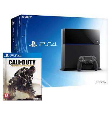 SONY PS4 CONSOLE 500GB HDD - 1 × SONY WIRELESS CONTROLLER - 1 x Call of duty Modern Warfare PS4 Game
